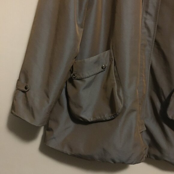 Faramos Korean Silky High Collar Hooded Jacket - Picture 8 of 15